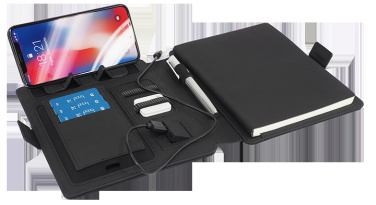 Logo trade mainoslahja ja liikelahja tuotekuva: HERMANO Power Bank Organizer 54713000