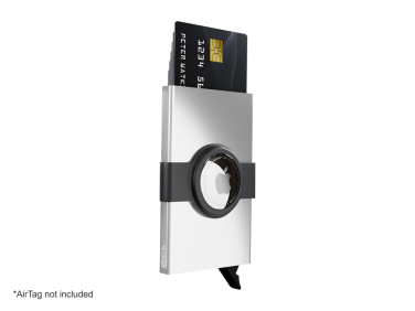 Logotrade mainoslahja ja liikelahja kuva: RFID-luottokorttikotelo, jossa on pidike AirTagille 2163108