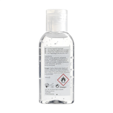 Logotrade mainoslahjat ja liikelahjat tuotekuva: Caring Hygienic Hand Gel 50 ml