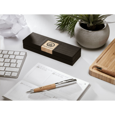 Logotrade mainoslahja tuotekuva: Bamboo Pen Set kynät