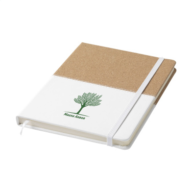 Logo trade liikelahja mainoslahja tuotekuva: Journal Cork Paper Notebook