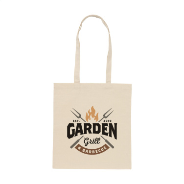 Logo trade mainoslahja kuva: ShoppyBag (180 g/m²) pitkäkahvainen puuvillakassi