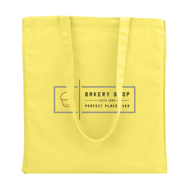Logotrade mainoslahja tuotekuva: Värillinen Square Bag (160 g/m²) puuvillakassi