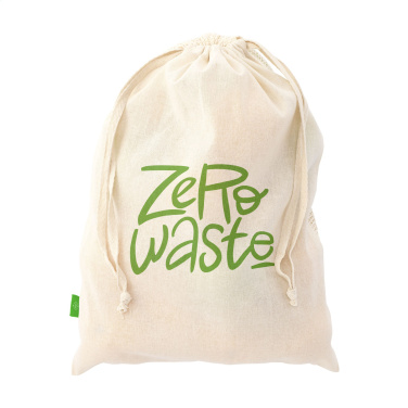Logotrade liikelahja mainoslahja kuva: Natura Organic GOTS Mesh Bag (120 g/m²) hedelmäpussi