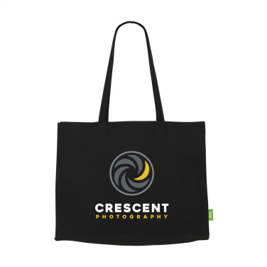 Logo trade mainostuotet tuotekuva: ECO Shopper GOTS luomupuuvillapussi (180 g/m²).