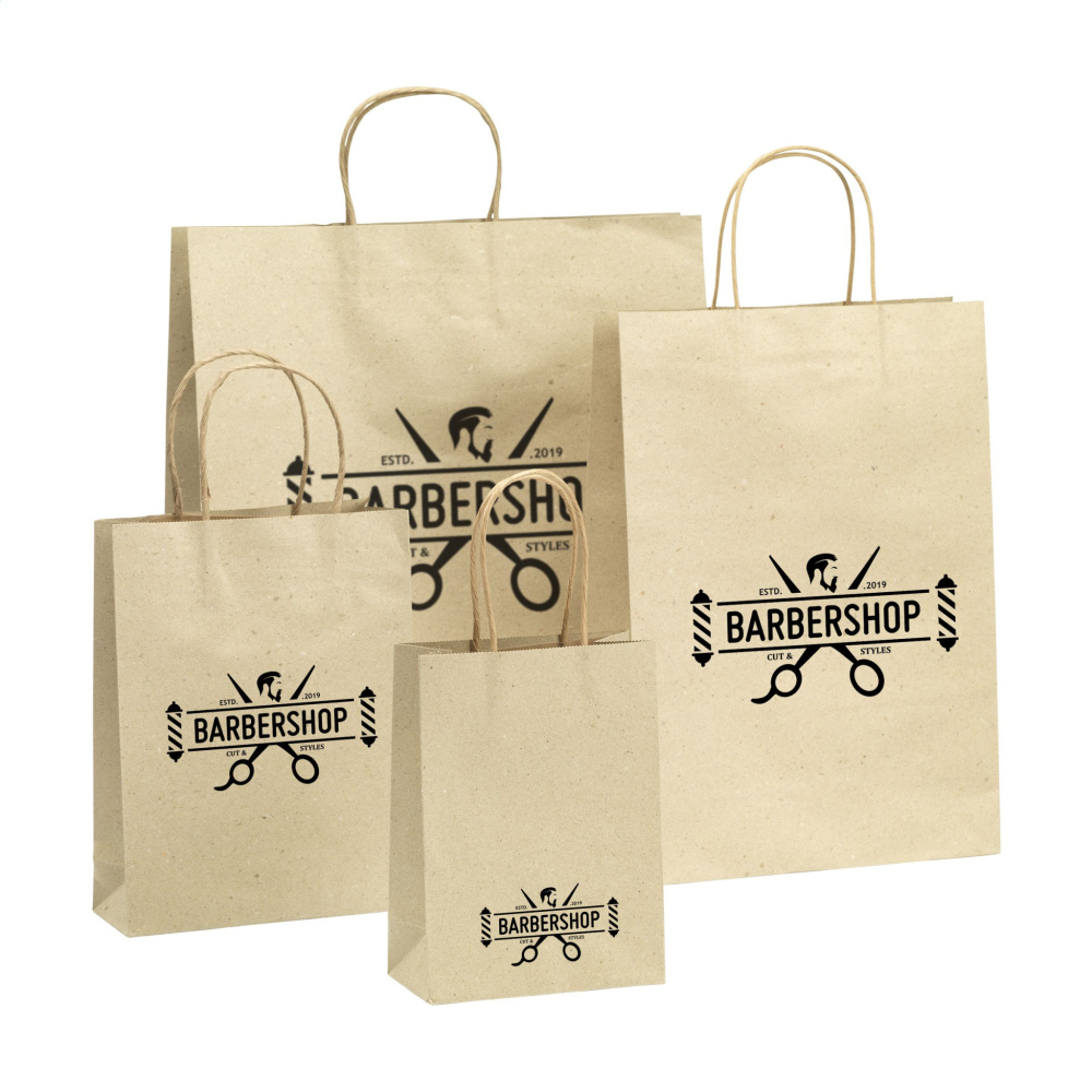 Logotrade mainostuotet kuva: Leaf It Bag kierrätettyä ruohopaperia (120 g/m²) M