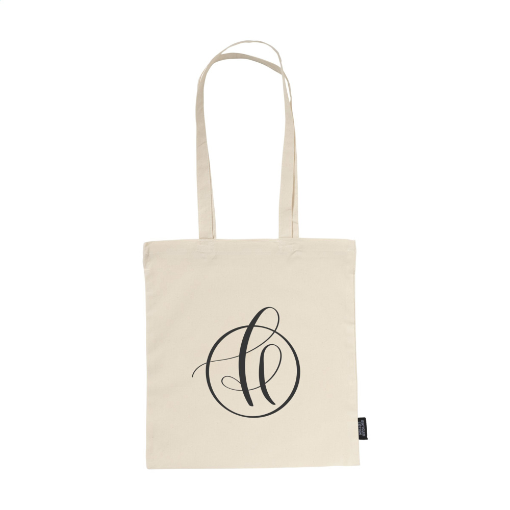 Logo trade mainoslahjat ja liikelahjat kuva: ShoppyBag GRS kierrätettyä puuvillaa (140 g/m²)