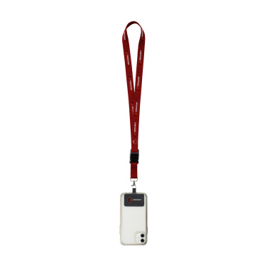 Logotrade mainoslahjat ja liikelahjat tuotekuva: Lanyard Sublimatie -solki RPET 2 cm Patch-avainnauhalla