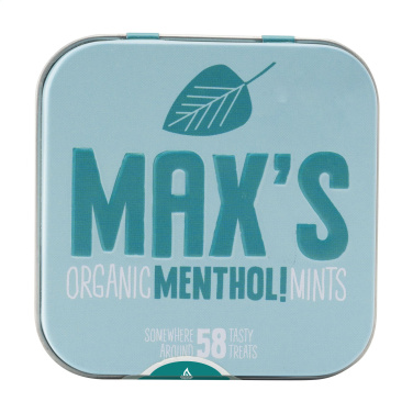 Logotrade liikelahja tuotekuva: Max's Mints Organic Menthol Mints