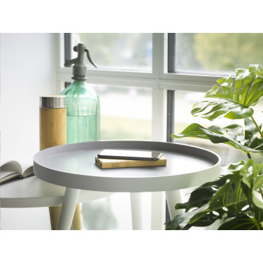 Logotrade mainostuotet kuva: Bamboo 8000 Wireless Powerbank langaton laturi