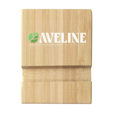 Logo trade mainostuote kuva: Supporto Bamboo puhelinteline