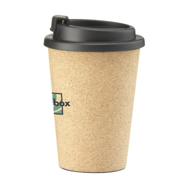 Logo trade liikelahjat mainoslahjat kuva: Attea Cork 350 ml kahvikuppi