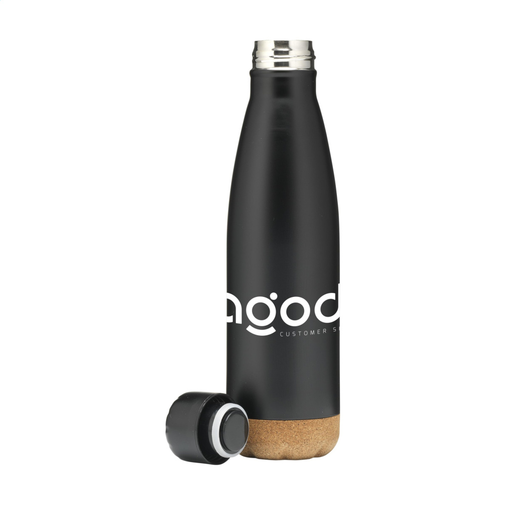 Logo trade mainoslahja ja liikelahja tuotekuva: Topflask Cork 470 ml juomapullo