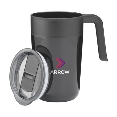 Logotrade mainoslahjat kuva: Fika RCS Recycled Steel Cup 400 ml lämpökuppi