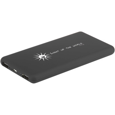 Logo trade mainoslahja kuva: SCX.design P30 8000 mAh solar varavirtalähde, valaistuva