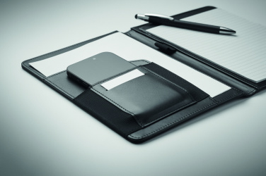 Logo trade liikelahja mainoslahja tuotekuva: A5 portfolio 300D RPET