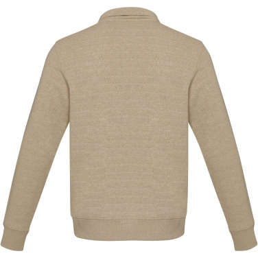 Logotrade liikelahjat kuva: Tin unisex Aware™-kierrätetty neljännesvetoketjullinen svetari