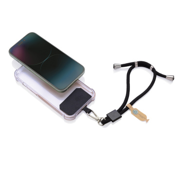 Logotrade mainoslahja tuotekuva: CarryLoop RCS -säädettävä puhelinrannehihna, kierrätetty PET