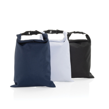 Logo trade liikelahjat tuotekuva: Snackstrap AWARE™ RPET taitettava eväslaukku 30x20CM