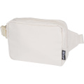 Trip Aware™ kierrätetystä materiaalista valmistettu 1 litran crossbody-laukku, Luonnonvalkoinen