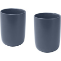 Male 350 ml:n keraamiset kupit – 2 kpl:n sarja, Hale Blue