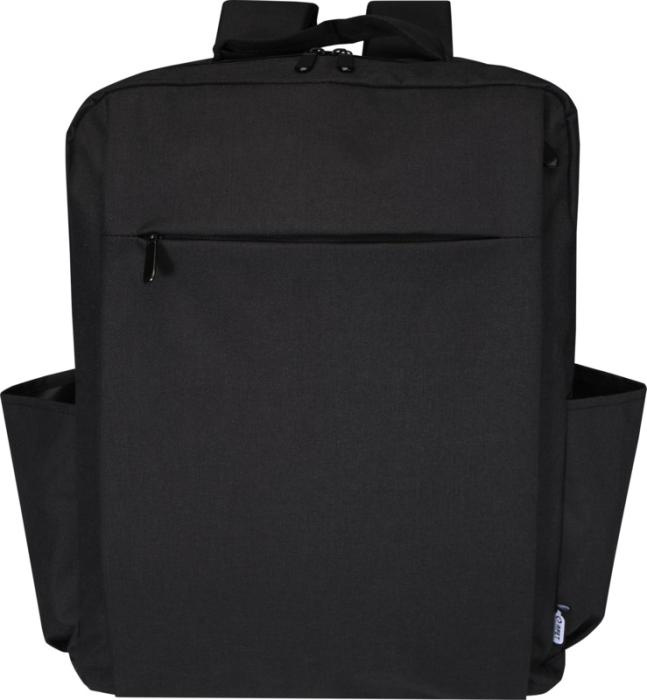 Logotrade mainoslahjat ja liikelahjat tuotekuva: Libra 15” GRS-kierrätetty reppu kannettavalle 15 l