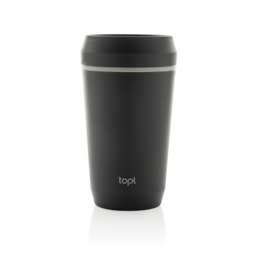 Logo trade liikelahja kuva: Topl kierrätetty muovi ToGo Tumbler patentoitu 360 kansi 350