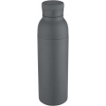Illuminate RCS-kierrätetystä ruostumattomasta teräksestä valmistettu kaksiseinäinen eristetty vesipullo, 650 ml, Hämärän harmaa