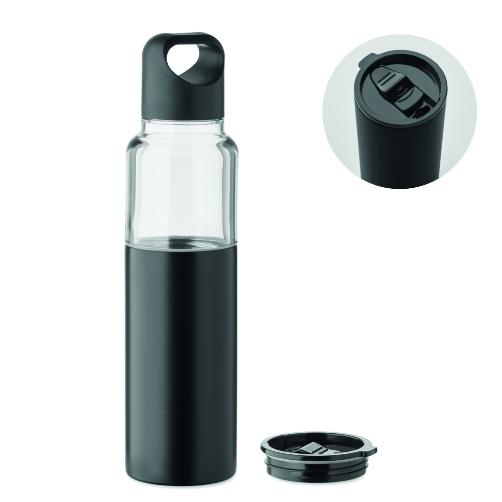 Logo trade liikelahja kuva: 2 in 1 pullo 610ml