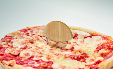 Logotrade mainostuotet kuva: Pizzaleikkuri bambu