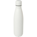 Cove 750 ml:n RCS-kierrätetty, yksiseinämäinen, ruostumattomasta teräksestä valmistettu vesipullo, Valkoinen