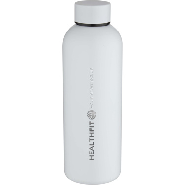 Logo trade mainoslahjat tuotekuva: Spring 750 ml:n RCS-kierrätetty, yksiseinäinen, ruostumattomasta teräksestä valmistettu vesipullo, eristämätön