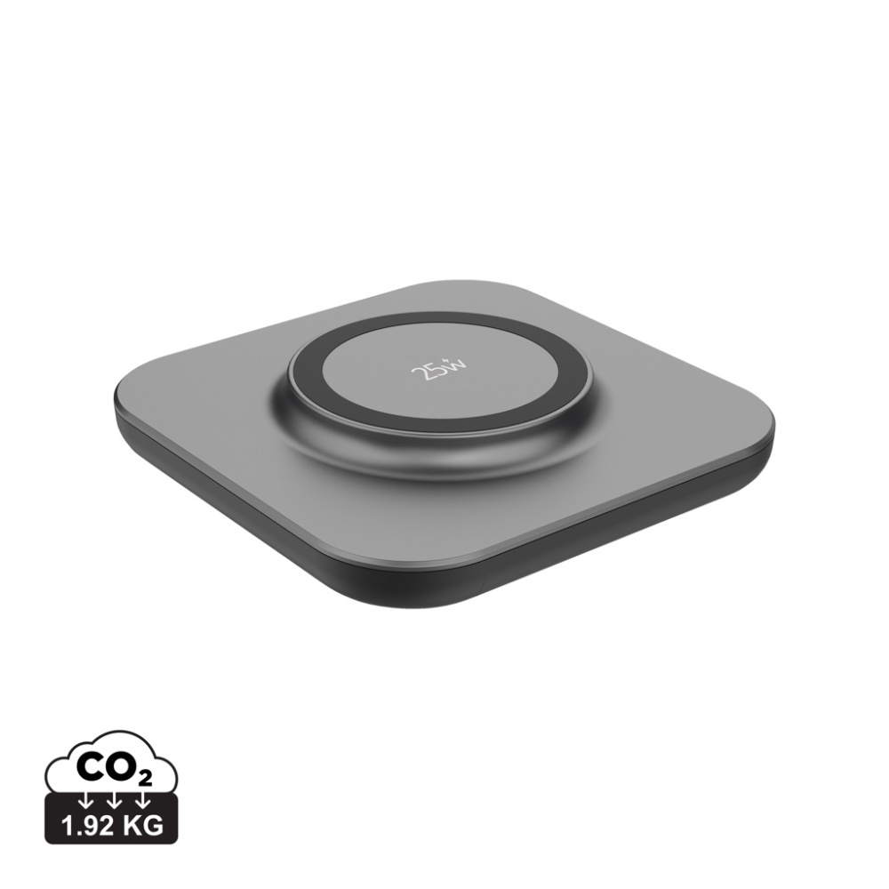 Logotrade mainoslahjat ja liikelahjat tuotekuva: Quantum ultra-nopea 25 W magneettinen langaton latausalusta