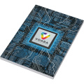 Novella Austen A5 pehmeäkantinen muistikirja, Hopea