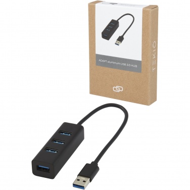 Logotrade reklaminės dovanos nuotrauka: ADAPT aliuminio USB 3.0 šakotuvas