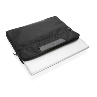 Logotrade firminės dovanos nuotrauka: Swiss Peak AWARE™ RPET Voyager 15,6" nešiojamojo kompiuterio dėklas