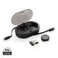 „Chargevix RCS“ plastikinis daugiafunkcis 60 W įkrovimo rinkinys, juoda