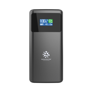 Logotrade reklaminiai produktai nuotrauka: „Quantum RCS“ itin greita PD45W 10 000 mAh išorinė baterija su ekranu
