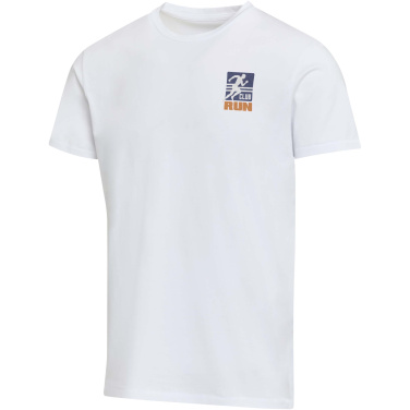 Logotrade reklaminės dovanos nuotrauka: „Balfour“ 200 g/m² unisex OCS ekologiški marškinėliai trumpomis rankovėmis