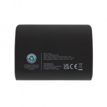 Logotrade biznesa dāvanas foto: FlashCharge RCS rplastic 10000 mah ātrās uzlādes jauda