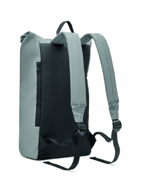 Logotrade dāvanas foto: Atstarojoša Rolltop mugursoma