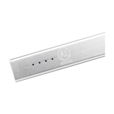 Logotrade ziemassvētku dāvanas foto: Tecco GRS Recycled Alu Powerbank 5000 ārējais lādētājs