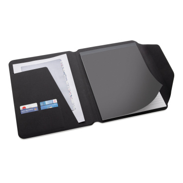 Logotrade Ideja dāvanas foto: Teri AWARE™ RPET un riekstkoka A4 portfelis