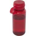 Ryder 900 ml RCS sertificēta RPET sporta pudele ar daudzfunkcionālu vāku, Sarkans
