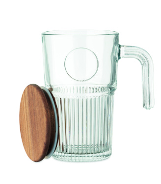 Logotrade biznesa dāvanas foto: Stikla krūze 450ml