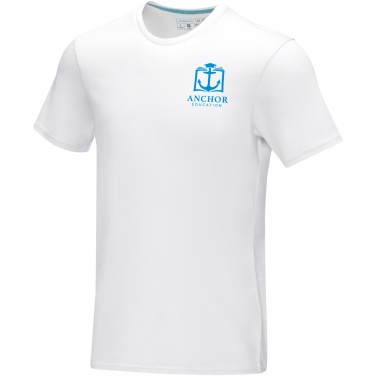 Логотрейд pекламные подарки картинка: Azurite short sleeve men’s organic t-shirt