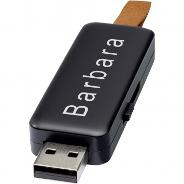 Лого трейд pекламные cувениры фото: USB-флеш-накопитель Gleam объемом 8 ГБ с подсветкой