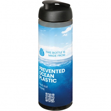 Логотрейд pекламные подарки картинка: Спортивная бутылка H2O Active® Eco Vibe объемом 850 мл с откидывающейся крышкой