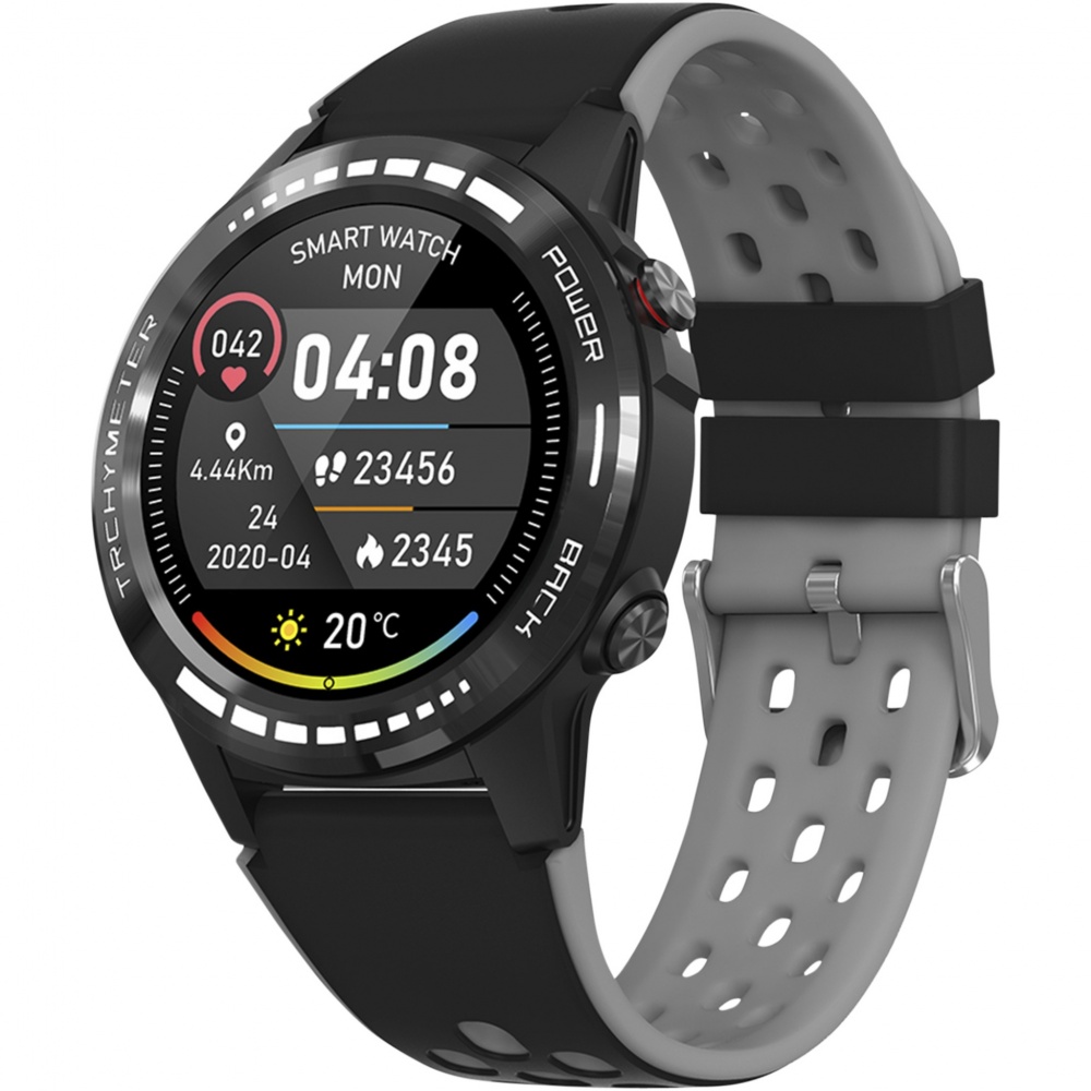 Логотрейд pекламные cувениры картинка: Смартчасы  Prixton GPS SW37