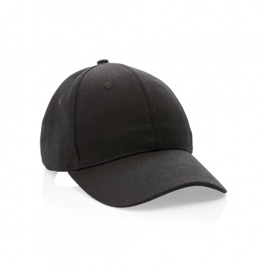 Логотрейд pекламные подарки картинка: Кепка Impact 6 panel 280gr из переработанного хлопка с трассером AWARE™